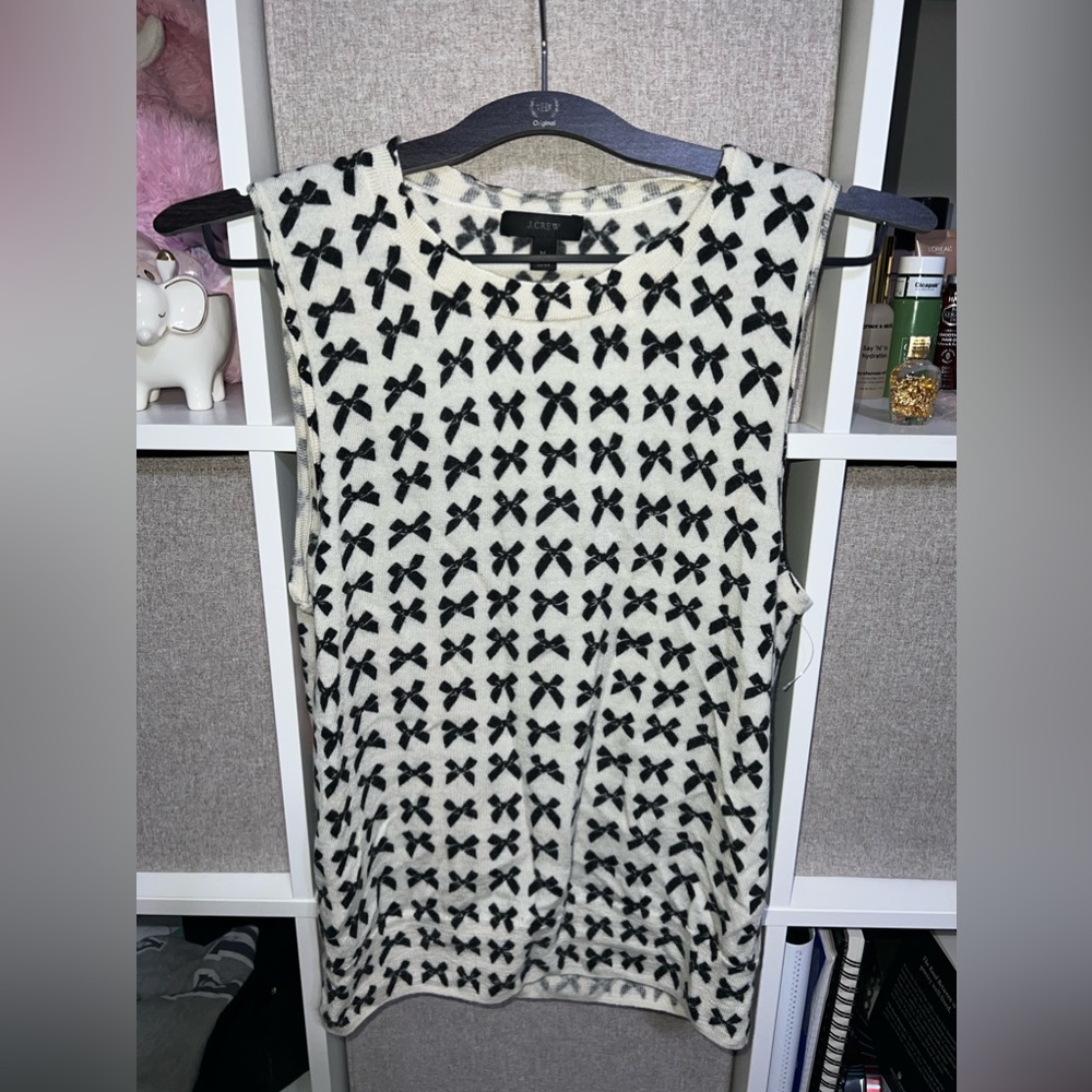 J. Crew bow tie tank top